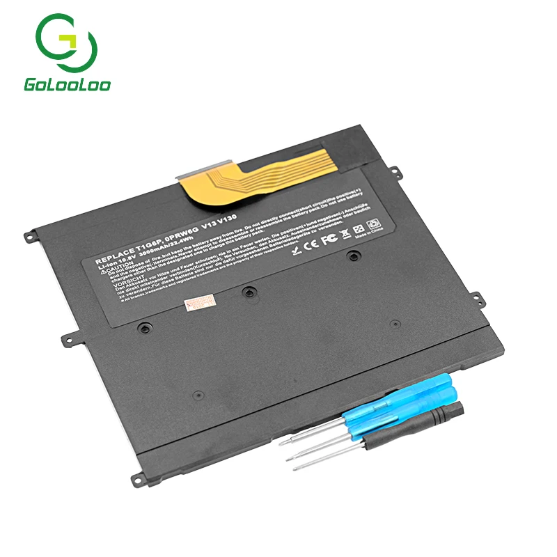 Golooloo 10,8 v 3000 мАч аккумулятор для ноутбука DELL Vostro V13 V13Z V130 V1300 0NTG4J 0PRW6G 0449TX PRW6G T1G6P