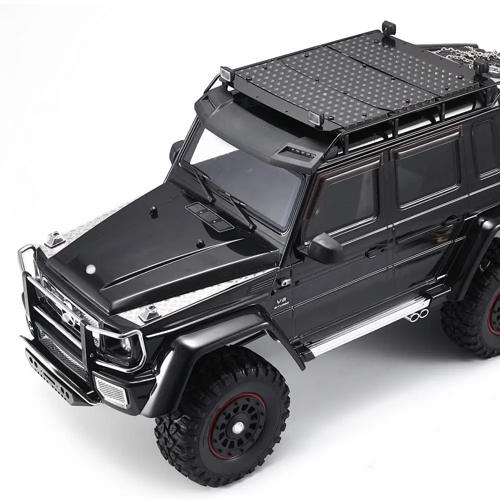 Металлический передний верхний бампер сплит-типа быстросъемный для TRAXXAS TRX6 G63 TRX4