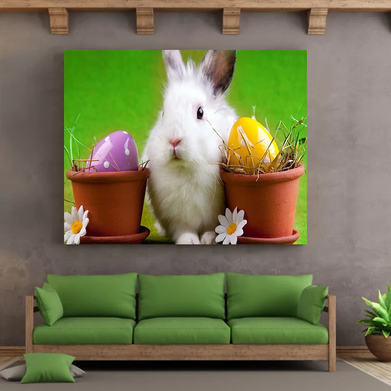 Кролик поросенок животных Картина по номерам фото изображение картины маслом