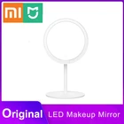 Светодиодное зеркало для макияжа Xiaomi Mijia, Регулируемая лампа с натуральным заполняющим светом, с MirrorTouch управлением, косметическое зеркало для макияжа для девушек