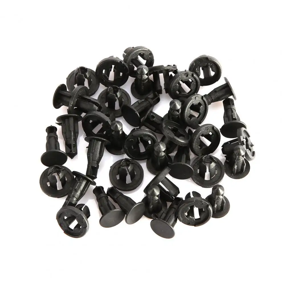 

20Pcs Trim Retainer Clip Anti-rust Black Push Pin Fender Bumper for General Motors