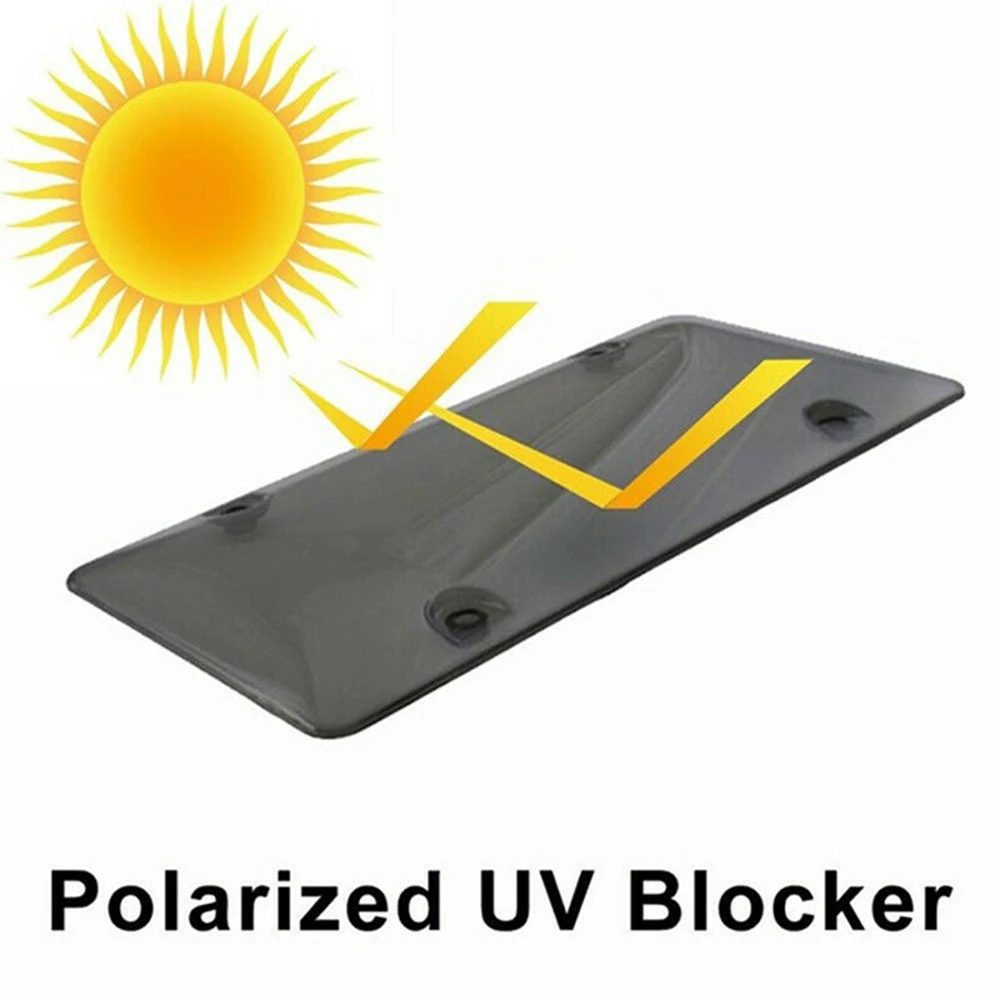 Автомобильный Стайлинг прозрачная рамка крышки номерного знака для США