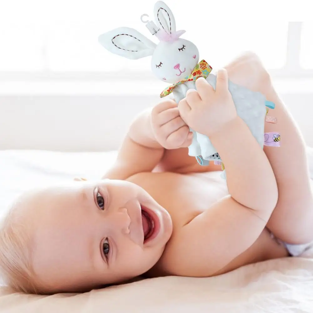 Детские плюшевые мягкие игрушки бирка безопасности милое мягкое одеяло в виде