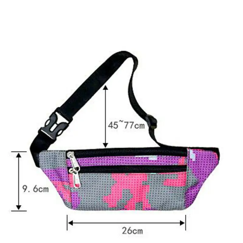 Waist packs waterproof banana bag belt for woman pure neutral waist phone man | Багаж и сумки