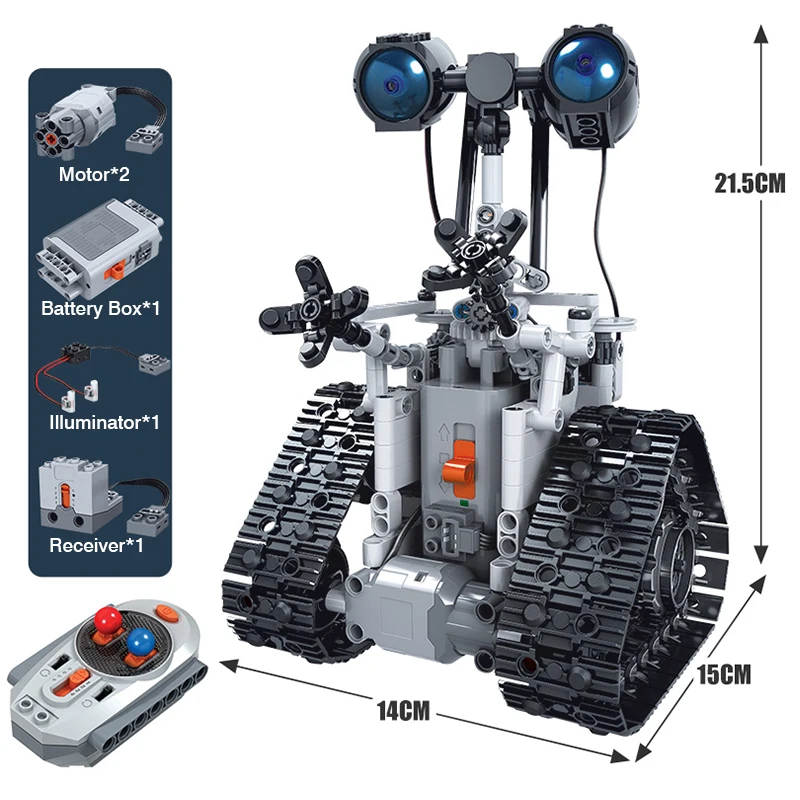 

Creator RC Robot Building Blocks Remote Control Robot Car Brick Intelligent Toys Birthday Holiday Gift For Children