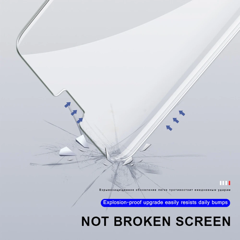 Стекло с УФ-клеем для Samsung Note10 Plus S9 S8 Защитное стекло экрана Galaxy S10 plus S20 Note 8 9