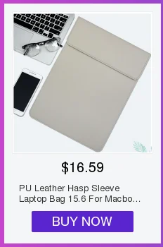 Новые матовые из искусственной кожи рукав сумка для ноутбука 15,6 14 для macbook Air 13 Чехол Pro retina, 11, 12, 15 лет для Xiaomi Mi Тетрадь 12,5 13,3
