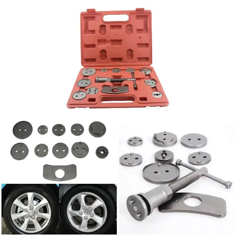 

Newest 12PCS Disc Brake Pump Adjustment Set Brake Pad Disassembly Tool Auto Repair Tool Set