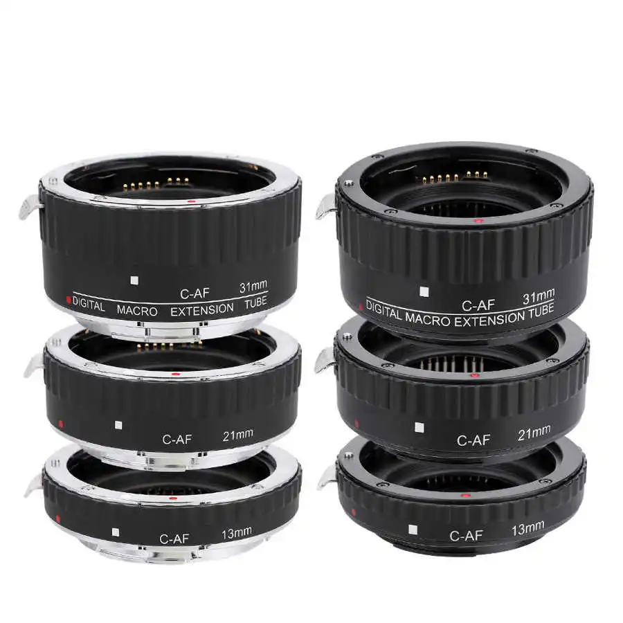 Macro Extension Lens Adapter Tube Auto Focusing with 13mm 21mm 31mm Rings Set for EF/EF-S Mount | Электроника
