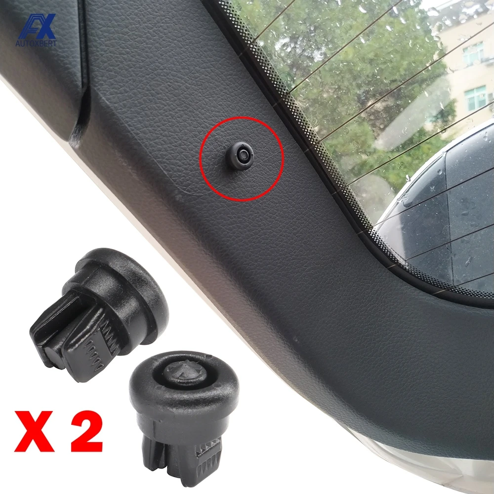 2 clips For Nissan Qashqai Dualis J10 J11 Note E11 Rogue sport Rear Boot Parcel Shelf String Hanger Brakcet 79916JD00A