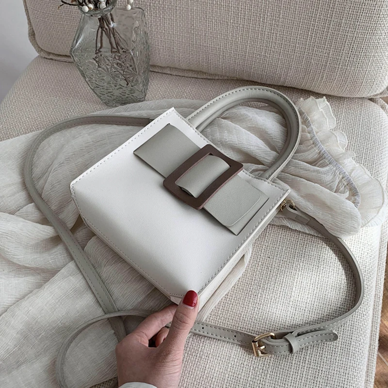 Летняя квадратная мини-сумка макарон модная женская сумка Высококачественная