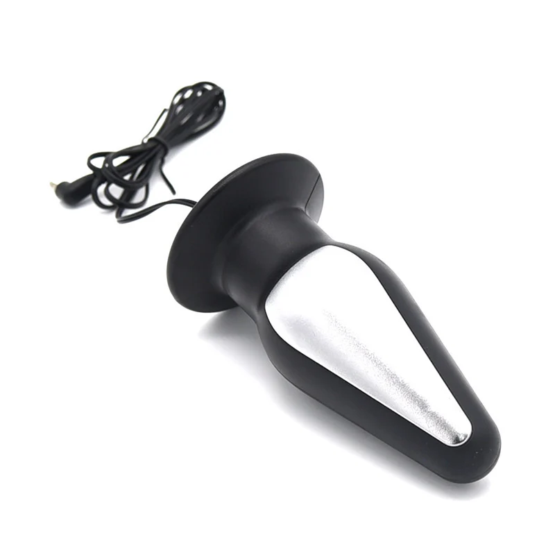 Анальная пробка с электрическим током электрошоком вагинальный анальный