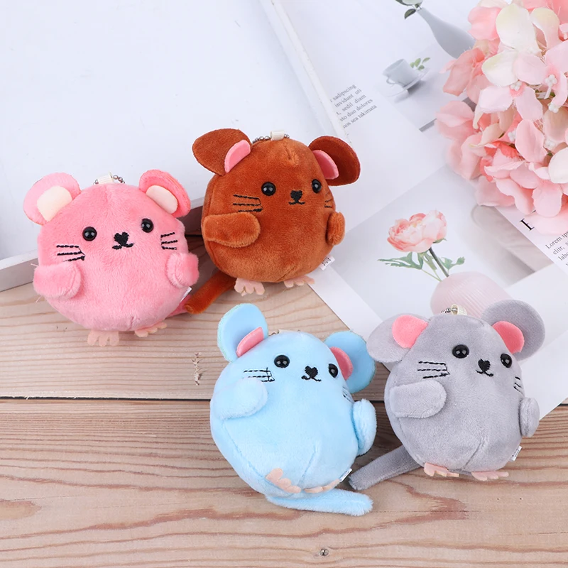

1Pc Lovely Plush Toys Mouse Stuffed Animals Children Lover Valentine Gift Small Dolls Pendant Keychain