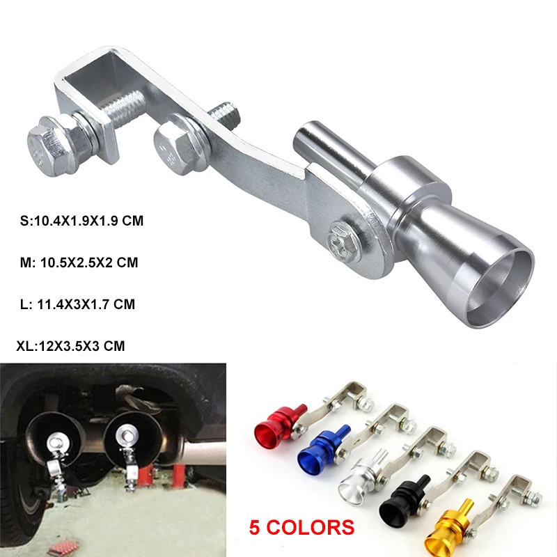 Выхлопная труба для автомобиля турбо звук выхлопная клапан симулятор глушитель