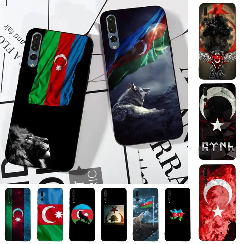 

Azerbaijan buta flag Phone Case for Huawei P30 40 20 10 8 9 lite pro plus Psmart2019