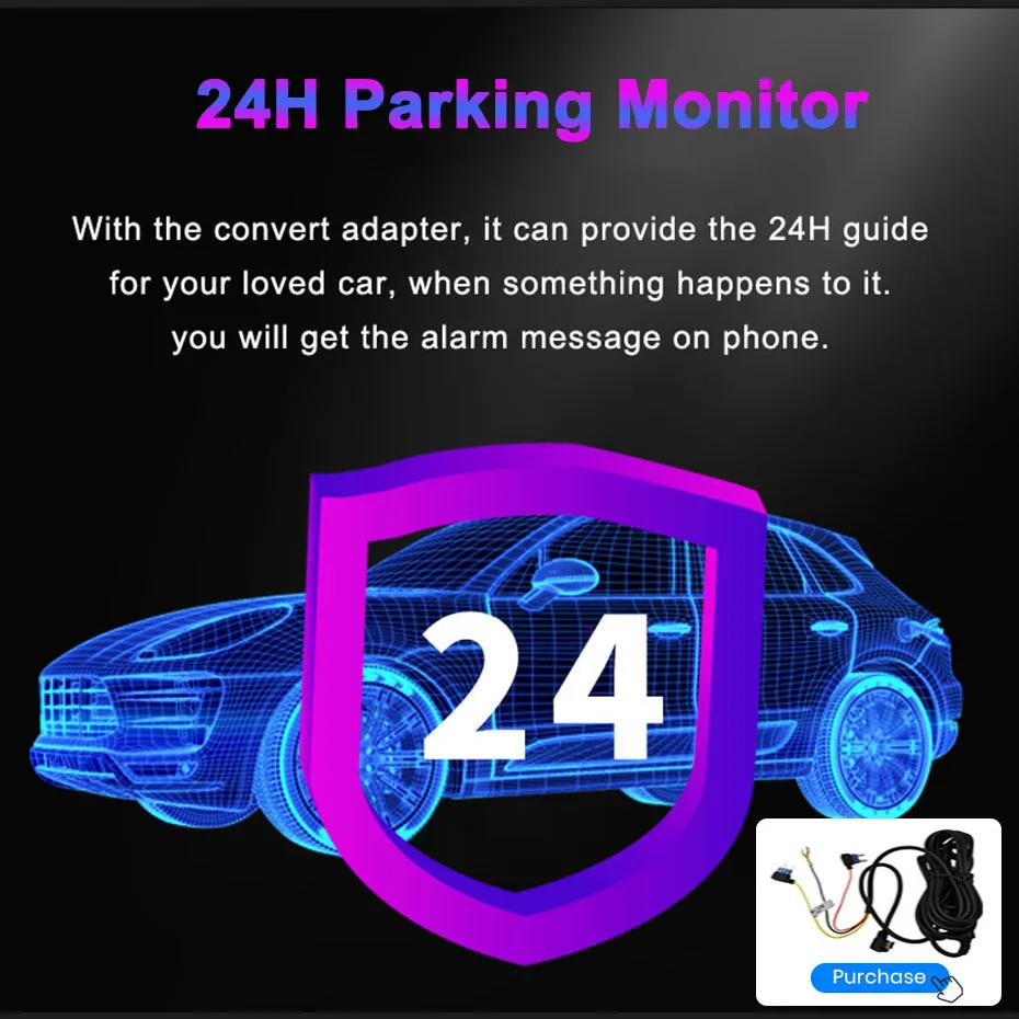 저렴한 숨겨진 대시 캠 WIFI 비디오 레코더 FHD 1080P 자동차 DVR 무선 APP Dashcam 감시 카메라 등록자 야간 투시경 G-센서