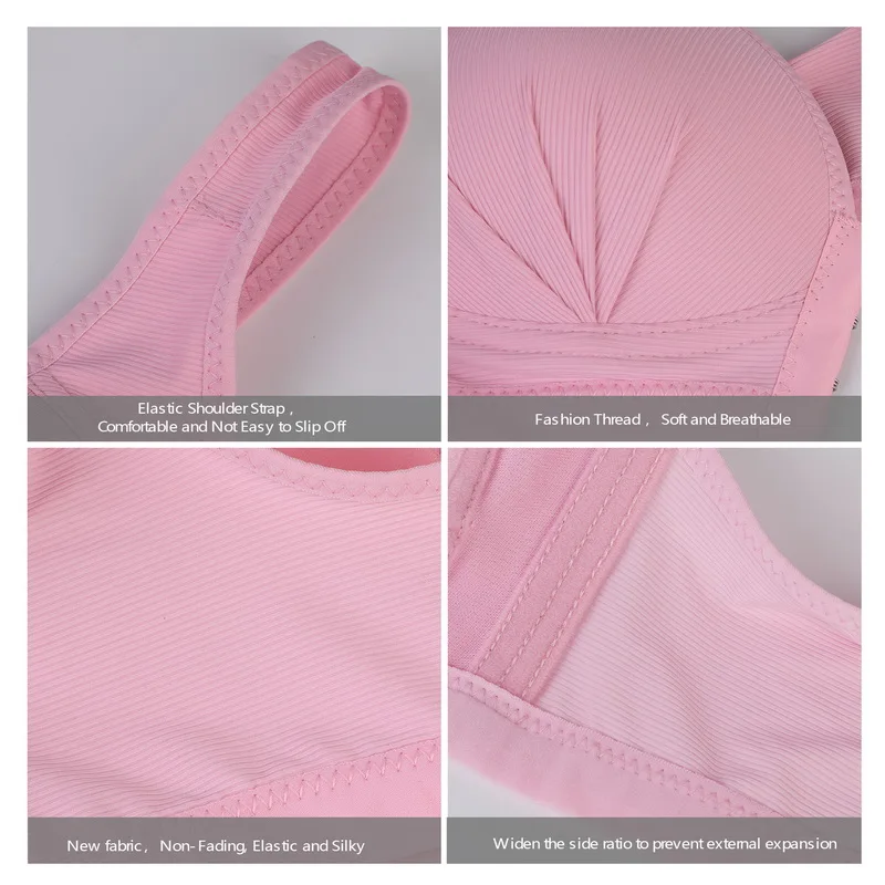 

2021 Womens Underwear Push Up Bra Wire Free Underwear One-Piece Bra Everyday Underwear Bra Breast Cover Large Size M-4XL