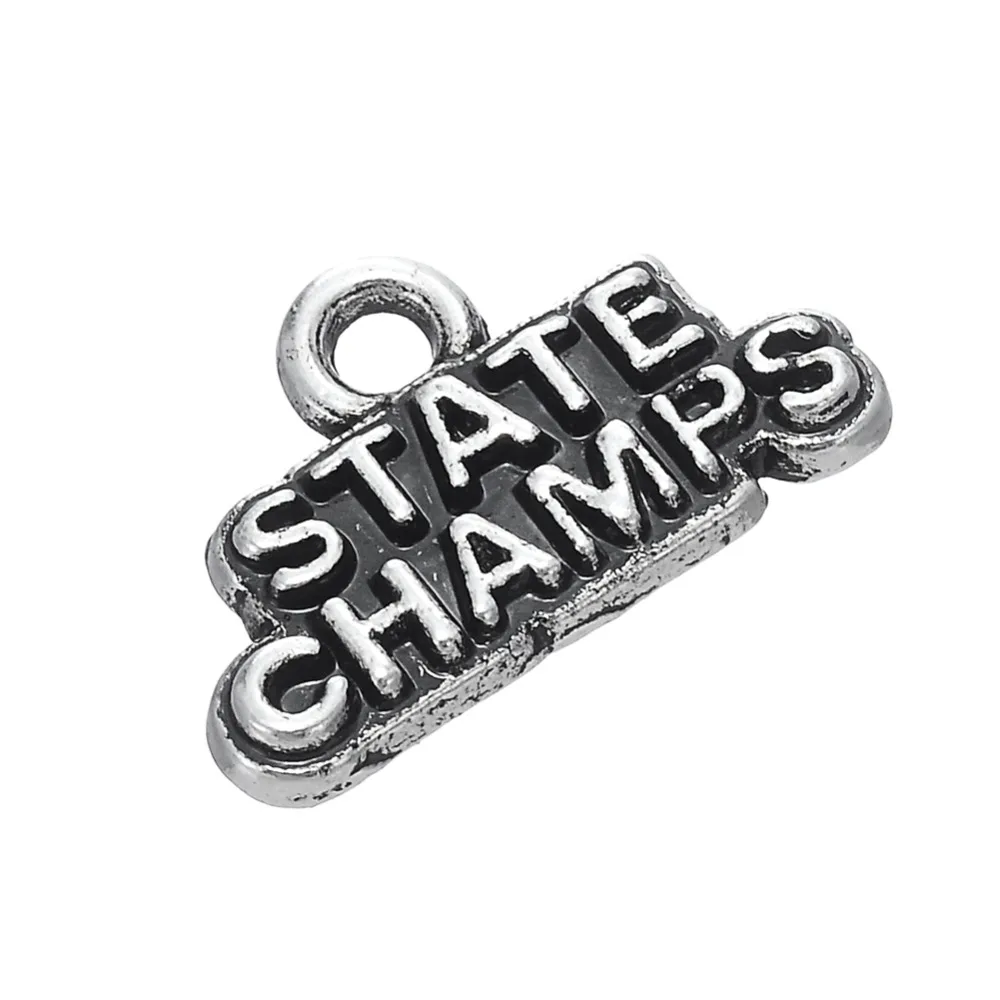 

Простое слово с надписью Carve State Champs Charm