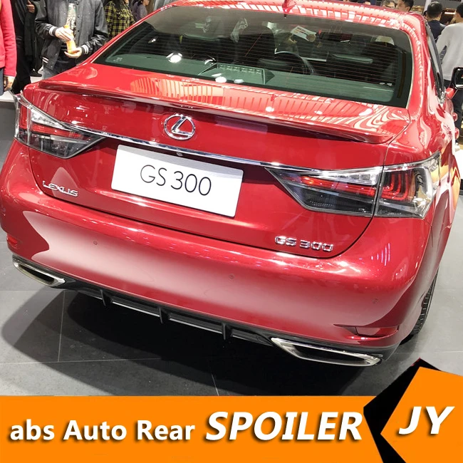 Для Lexus GS300 GS400 спойлер 2012-2018 GS430 высокого качества ABS Материал заднее крыло
