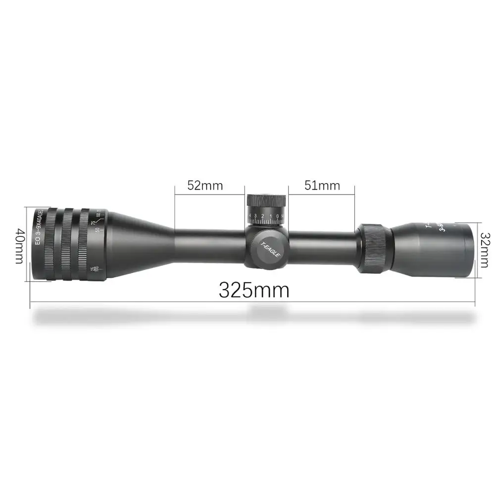 Teagle EO 4 16x44AO тактический оптический прицел зеленый красный с подсветкой для охоты