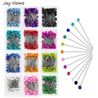 Прямые булавки с перламутровым наконечником 38 мм, 100 шт., булавки для шитья ювелирных изделий из ткани, украшения цветов, сделай сам для шитья