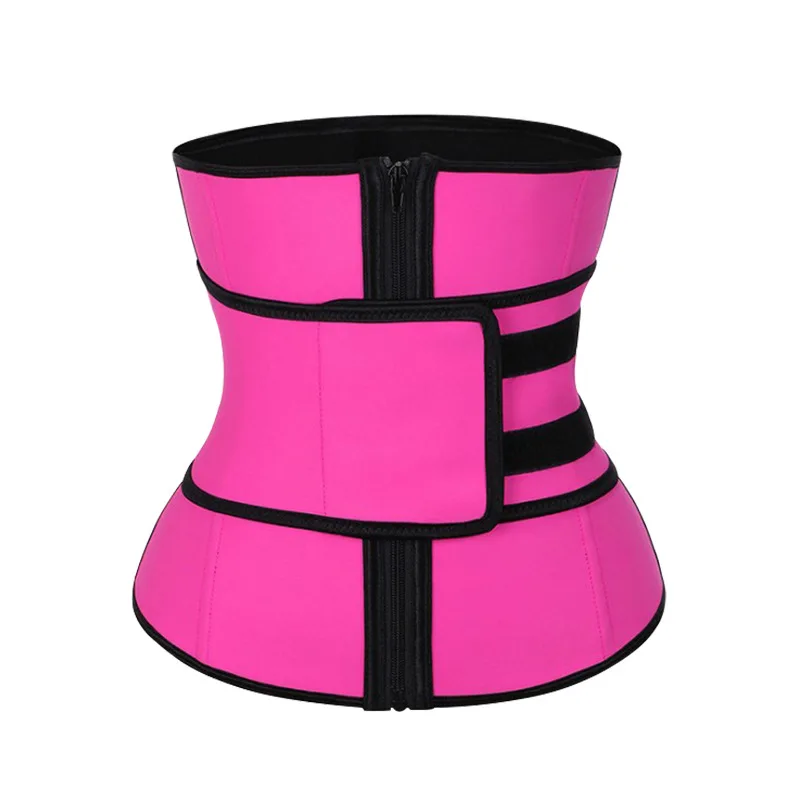 3 Support Double-layer Rubber Abdomen Corsets Ladies Sports Belts Sweaty Spandex Everyday | Женская одежда