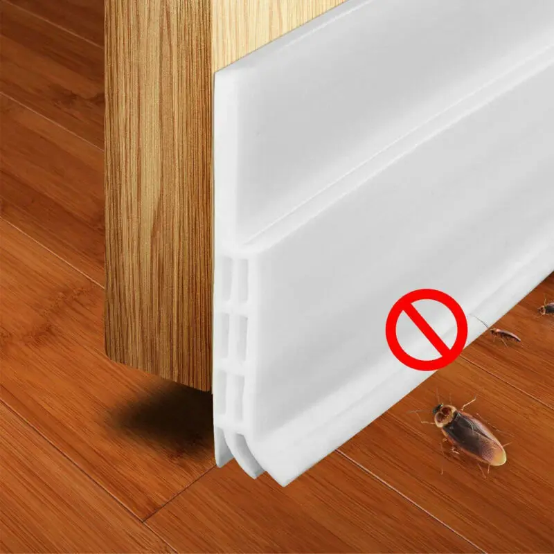

Adhesive Under Door Sweep Draught Excluder Draft Weather Seal Strip Under Door Bottom Bugs Window Stopper