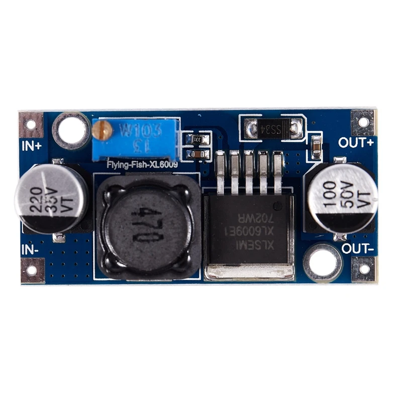 1Pcs Xl6009 3-32V To 5-35V Dc-Dc Adapter Booster Circuit Board Module & Lm2596S Buck Power Supply 3a Regu | Автомобили и