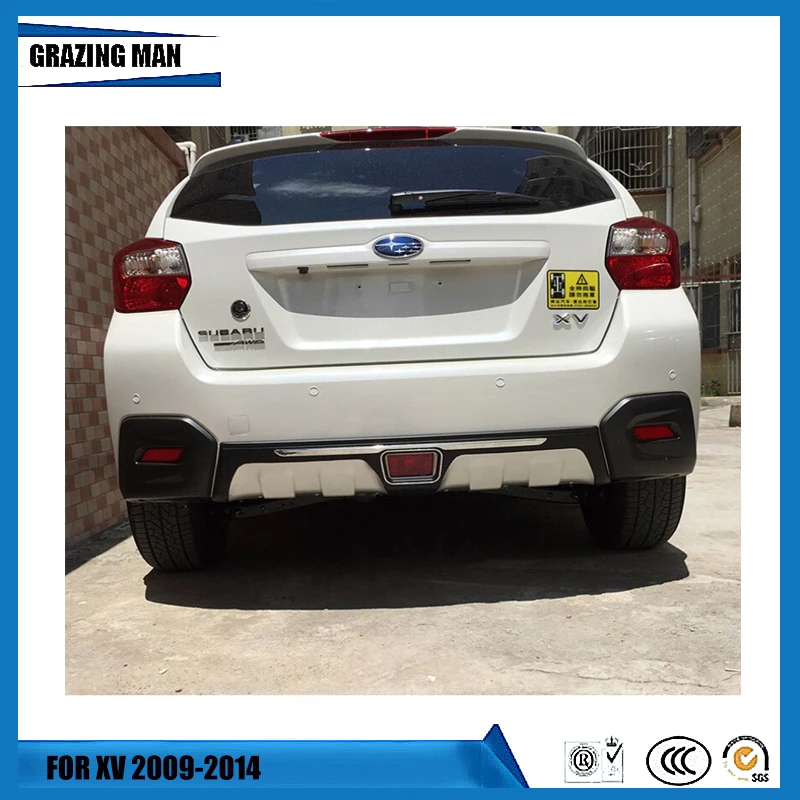 Высококачественная защита переднего и заднего бампера из полипропилена для Subaru