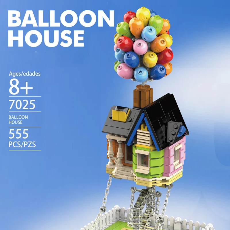 

MOC City House Building Block BricksFriends Balloon Figures Accessories Compatible DIY Girl Toys Children Birthday Gifts