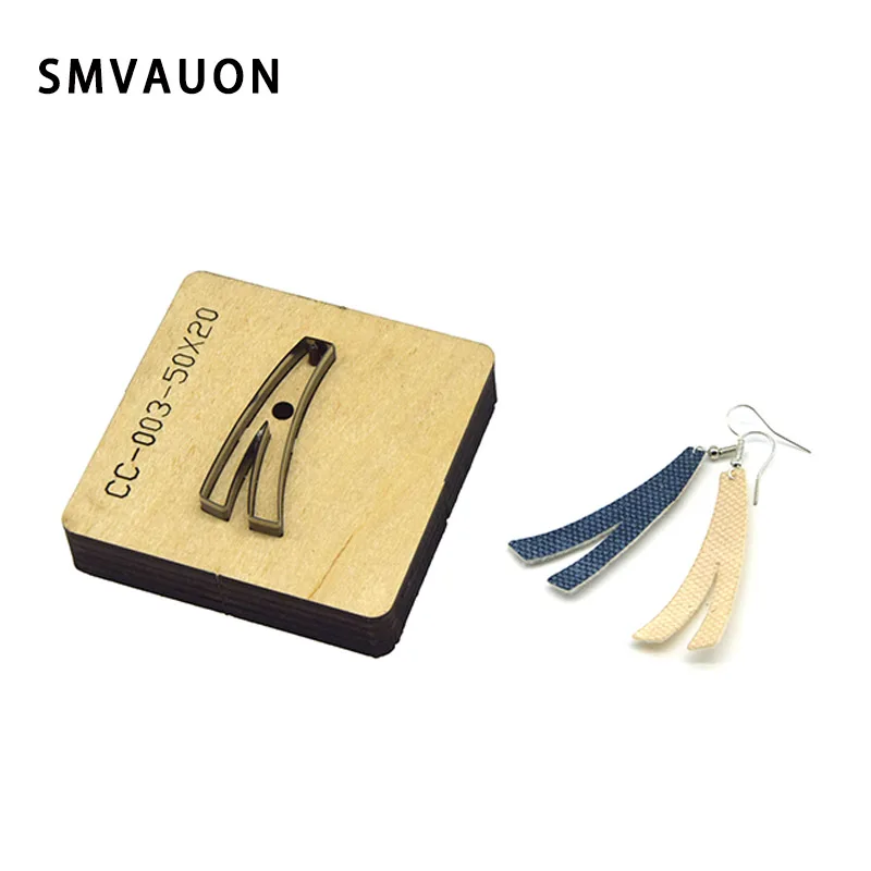 Новые деревянные штампованные серьги сделай сам крутая подвеска японская сталь