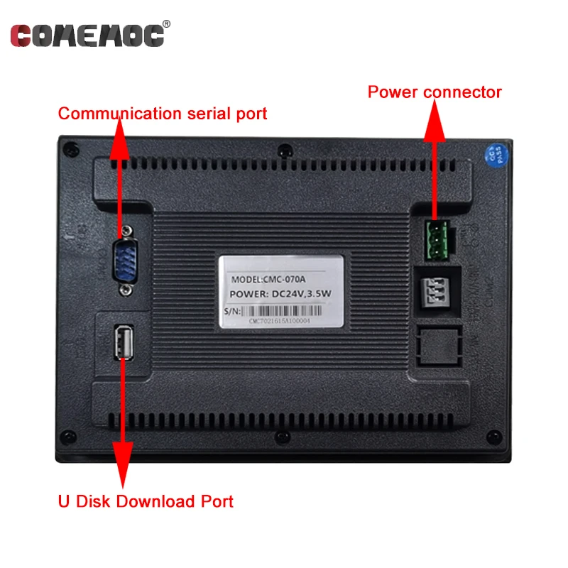 7 Inch 800*480 Hmi Touch Screen In Display Modules For Outdoors CMC-070A New Human Machine Interface Upgrade | Инструменты