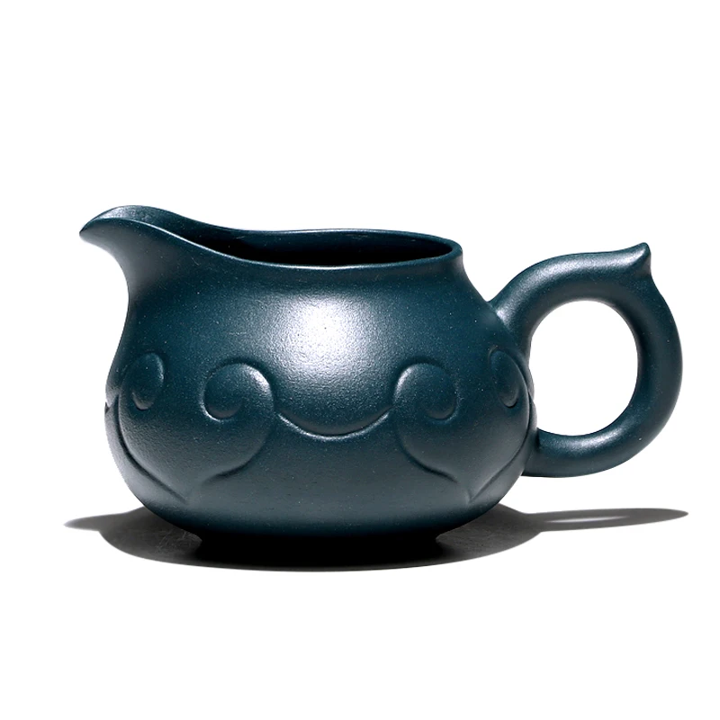 

TaoYuan yixing all hand purple sand tea undressed ore violet arenaceous ink chlorite xiangyun fair mug