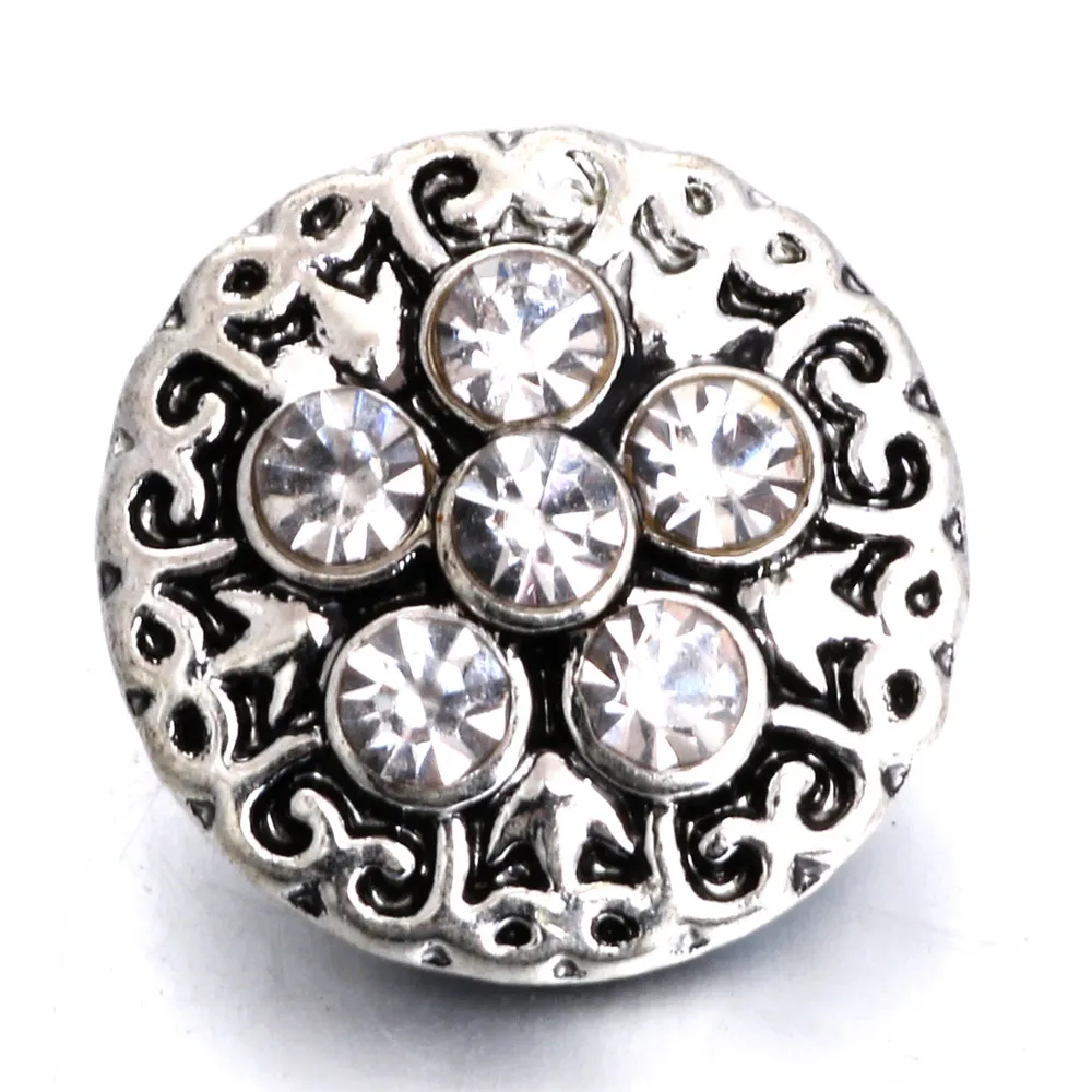 10 шт./лот новинка 12 мм ювелирное изделие винтажный горный хрусталь кнопки