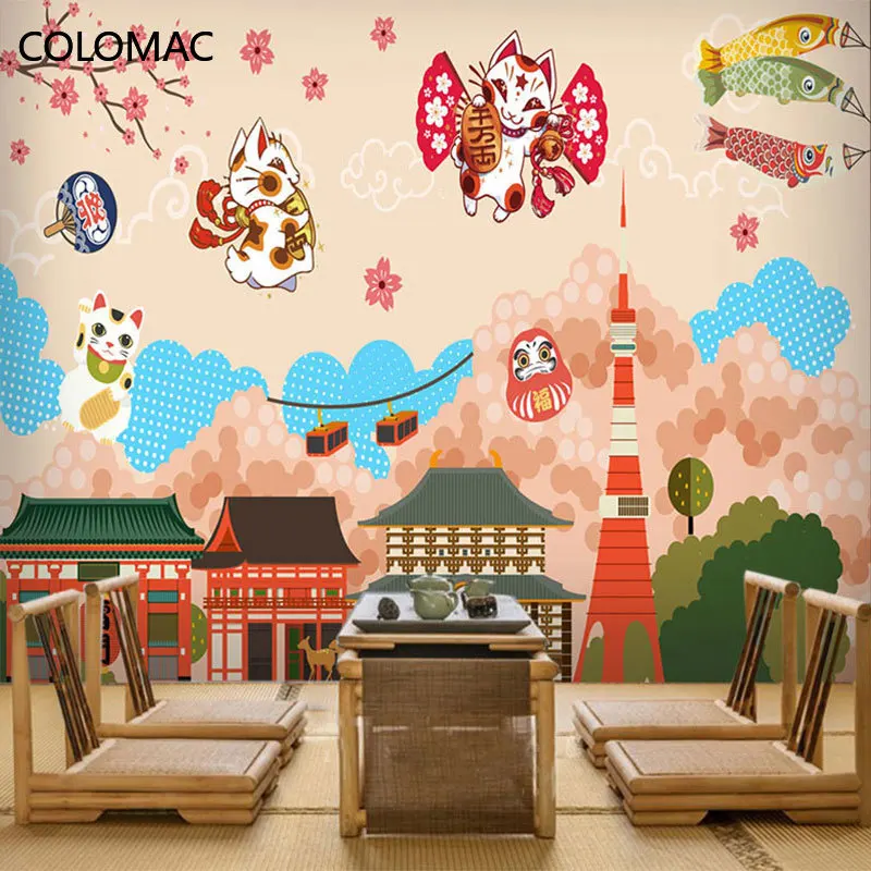 

Обои в японском стиле для суши, дома