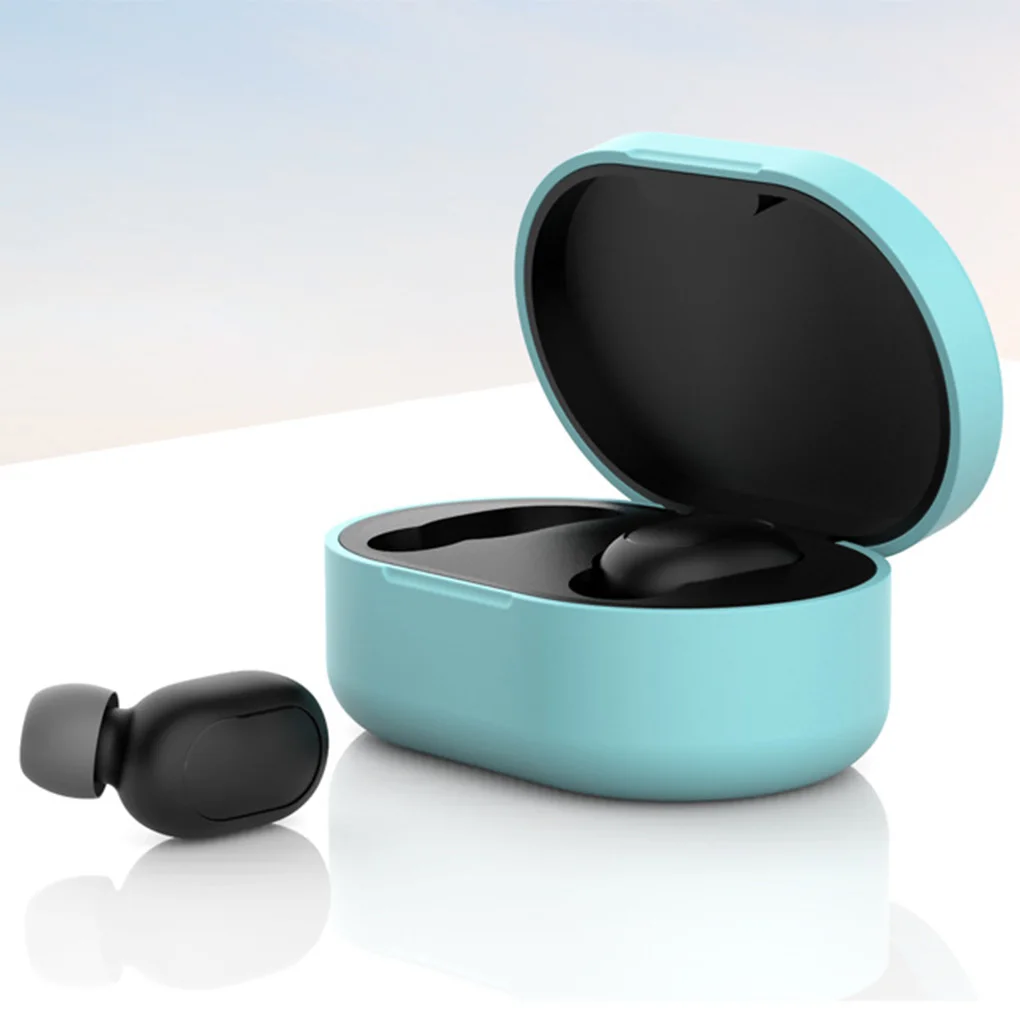 Замена для Xiaomi Airdots Молодежная версия Bluetooth наушники силиконовый чехол Защитная крышка коробка