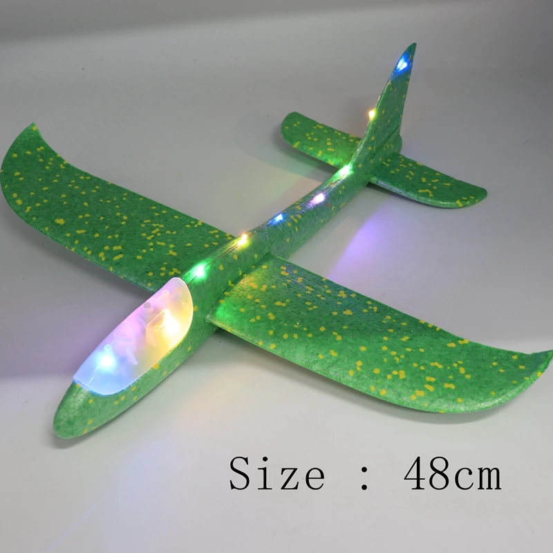 TOY192-20 Дрон модель самолета DIY ручной бросок Летающий планер Самолеты планер трюк Пена Самолет Игрушка Дети игрушки детские игрушки для детей Дрон подарок - Цвет: TOY192-20
