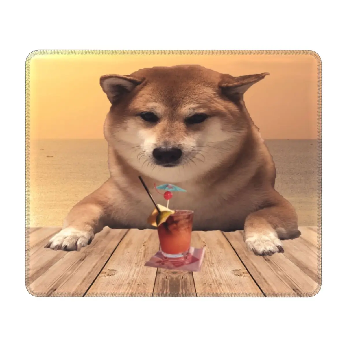 

Cheems On The Vacation Mouse Pad Custom Anti-Slip Rubber Base Gaming Mousepad Accessories Shiba Inu Doge Office Computer Mat