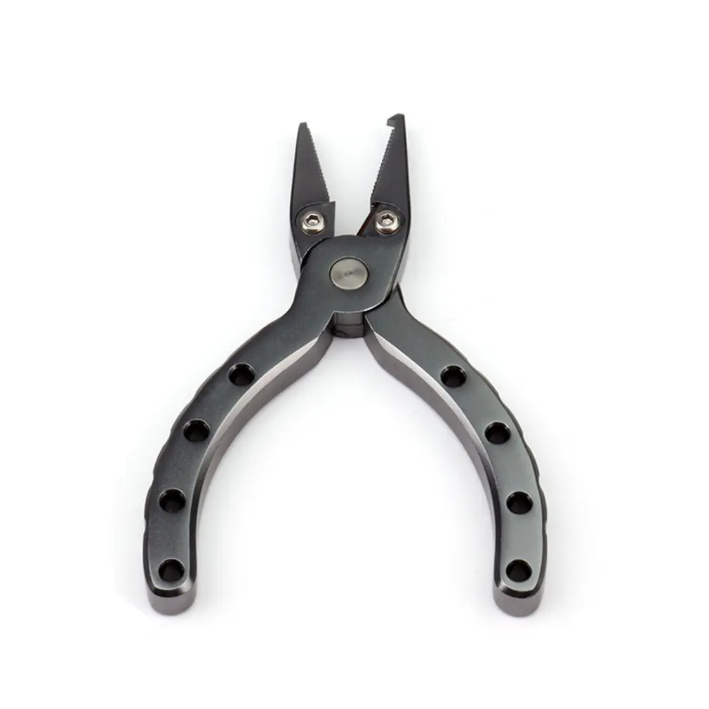 

Mini Portable Aluminum Alloy Fishing Pliers Braid Cutter Split Ring Pliers Hook Remover Outdoor Fishing Tackle Tool