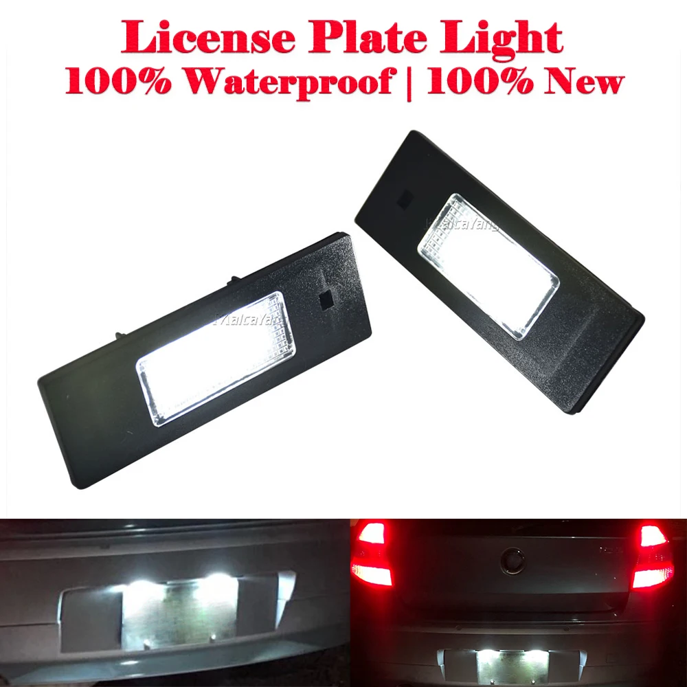 

2x No Error LED 24SMD License Number Plate Light For BMW 1 Series E81 E87 F20 F21 114 116 118 120 123 130 135 Car Light Source