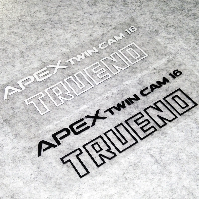 Стайлинг автомобиля и наклейки для AE86 BRZ APEX TWIN CAM TRUENO наклейка на грузовик кузов