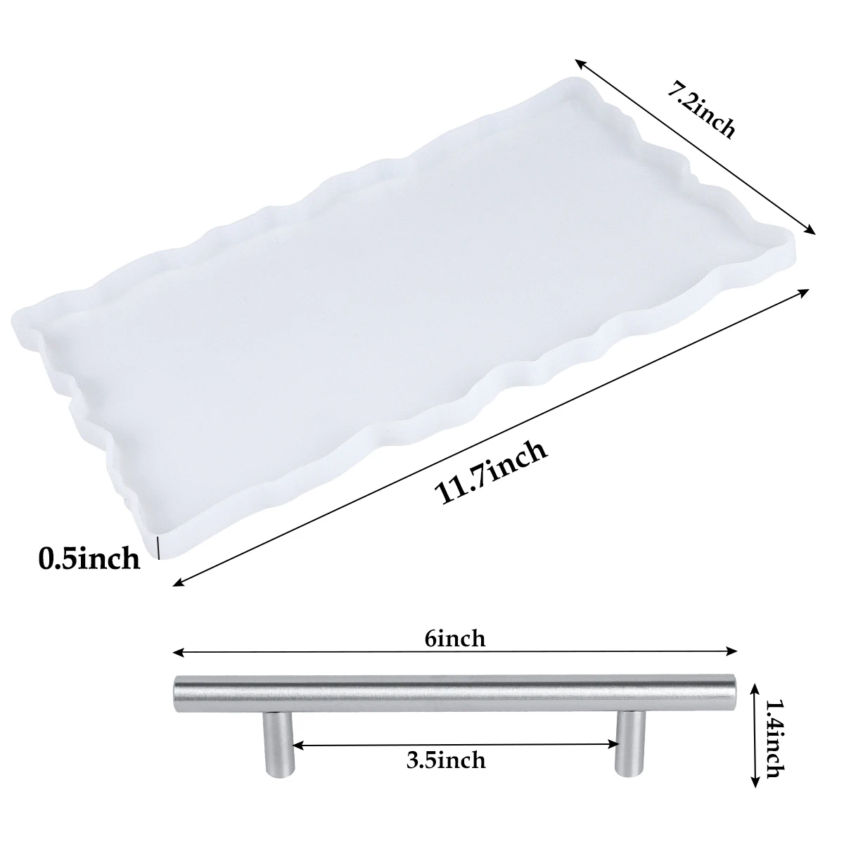 1 Набор силиконовых смол лоток формы геоде Агат платтер эпоксидной смолы литья