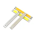 10 шт. 60x8 мм 3 в светодиодная лампочка COB полоса 3,7 в чип на плате 60 мм Теплый Холодный белый синий красный цвет 1 Вт 3 Вт светодиодное освещение для рабочих ламп COB