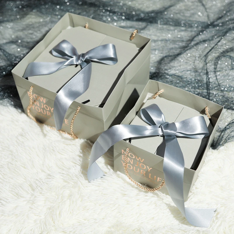 RANO стиль инстаграм стильная бумажная коробка подарочная Романтический подарок