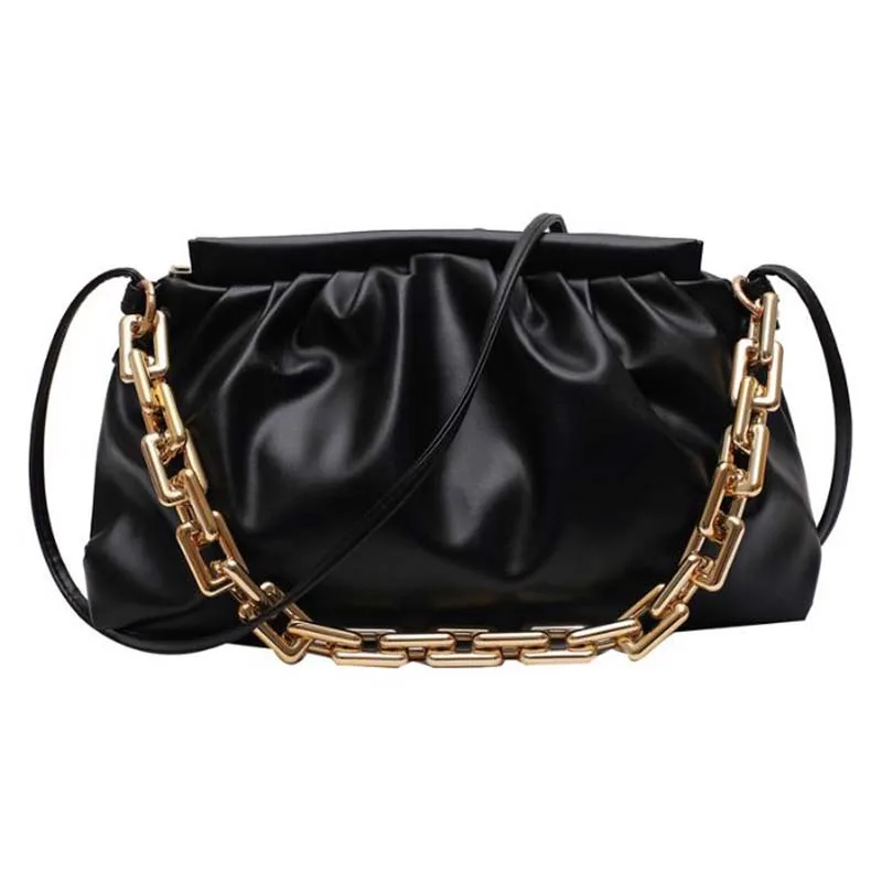 

Женская сумка на цепочке, с принтом в виде облака