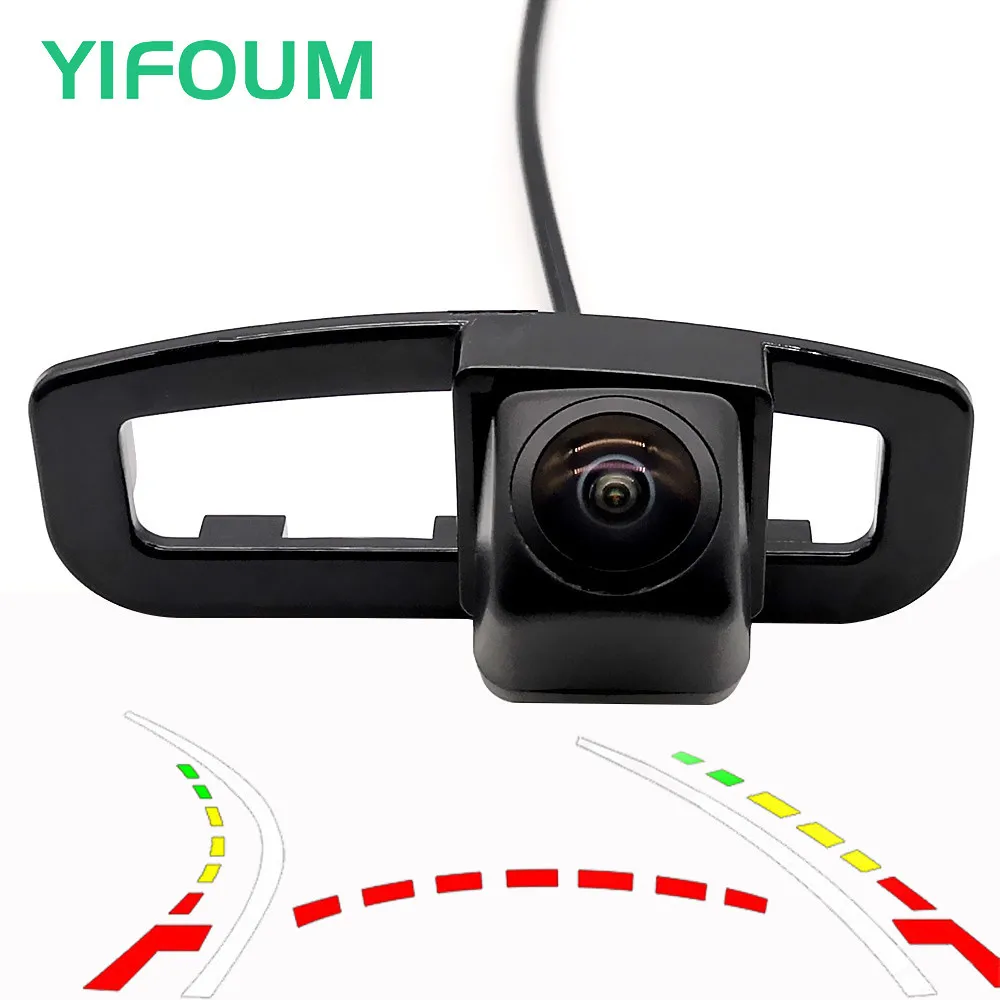 Объектив рыбий глаз HD динамический траектории Беспроводной камера заднего вида