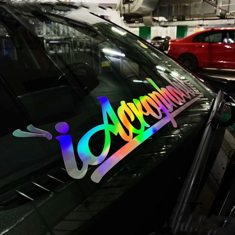 Car Styling Vinyl Sticker Auto Front Windshield Window Decals for Hellaflush HF Iacrophobia | Автомобили и мотоциклы