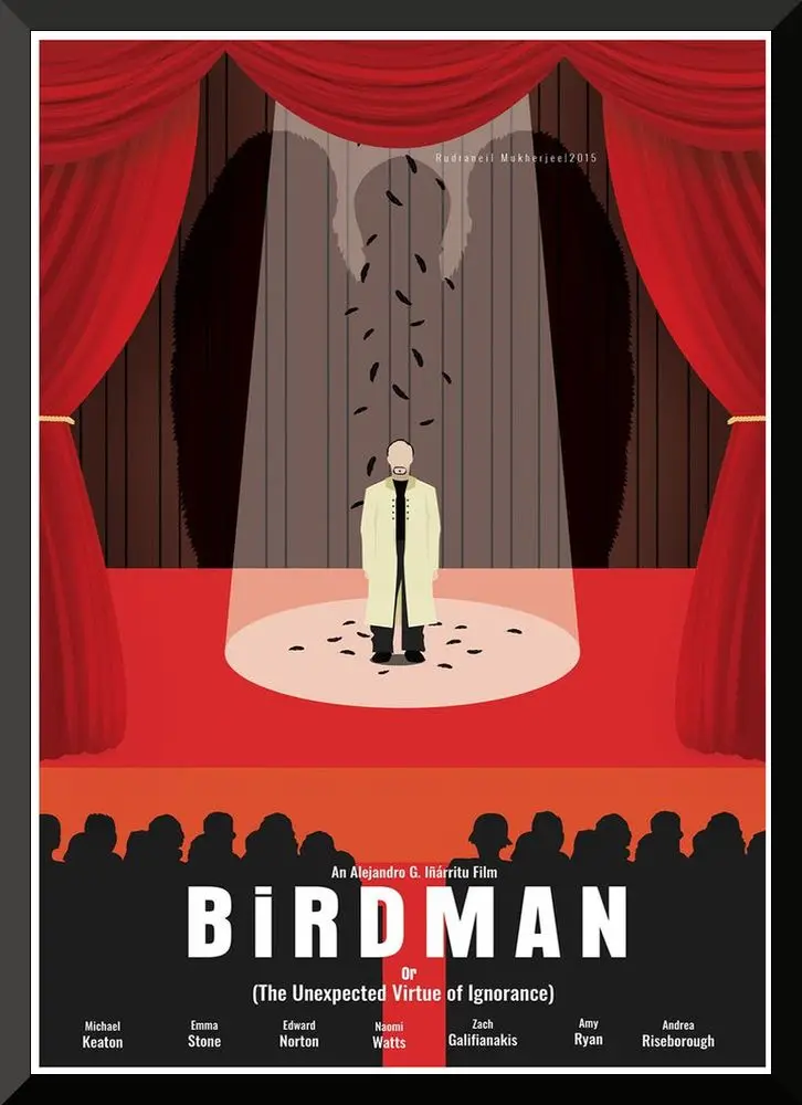 Постер классического фильма с изображением птичника винтажный плакат на стену