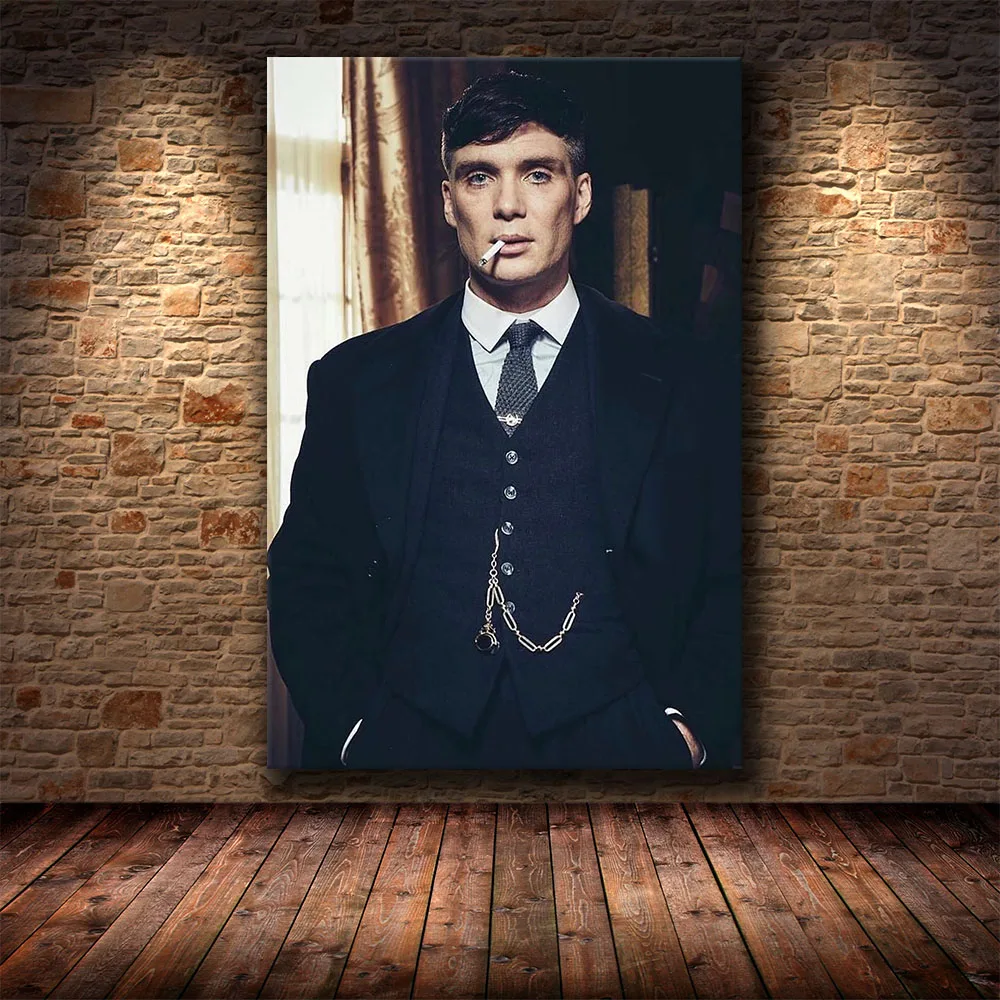 

Crime Drama Peaky Blinders Cuadros Posters Wall Art Pictures Decorative Printed Canvas Paintings For Living Room Home Decor