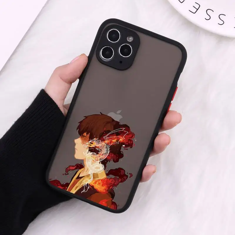 

Avatar The Last Airbender Phone Case Matte Transparent for iPhone 7 8 11 12 s mini pro X XS XR MAX Plus cover funda